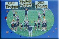 Cheerleaders - Balloon tribute